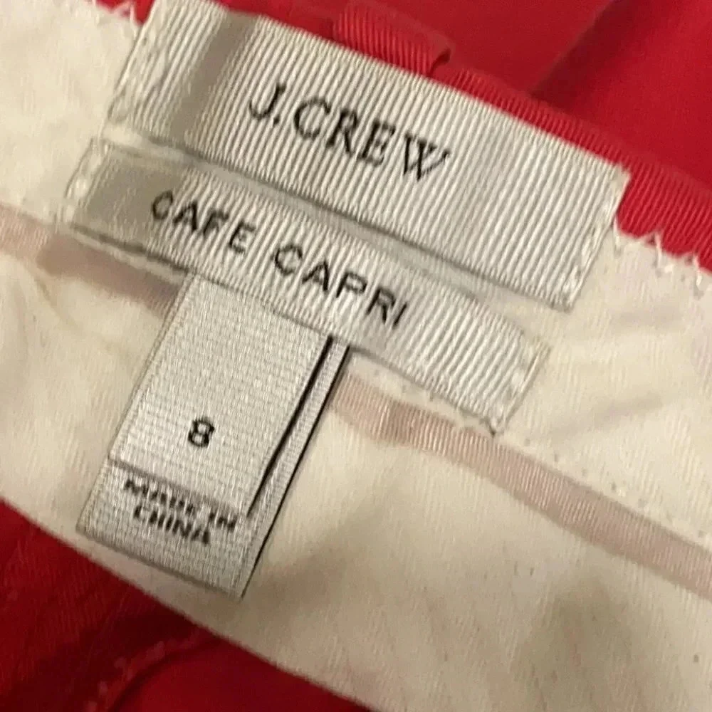 J. Crew cafe capri